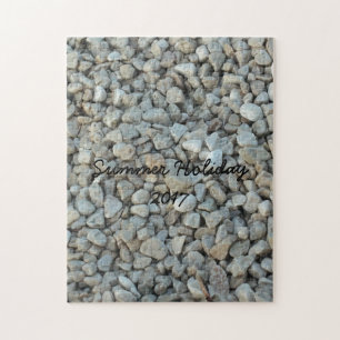 Pebbles on Beach Stone Photography Jigsaw Puzzle