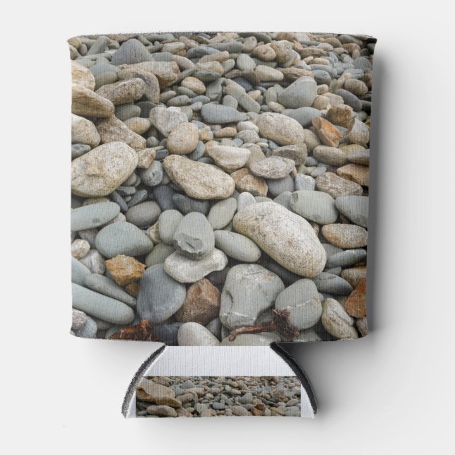 Pebbles on the coast can cooler (Front)