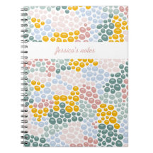 Pebbles personalized notebook