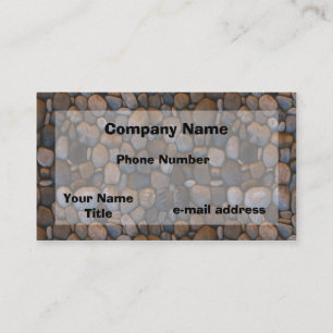 Pebbles Photograph Business Card