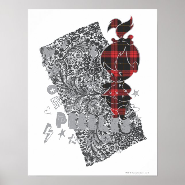 PEBBLES™ Punk Plaid Poster (Front)