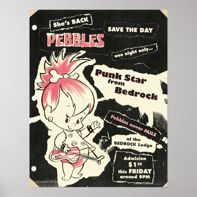 PEBBLES™ Punk Rock Legend Poster (Front)