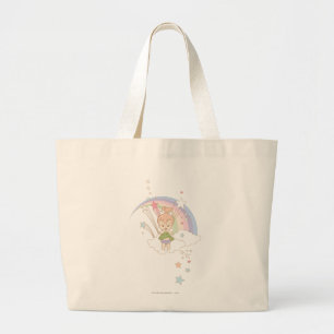 PEBBLES™ Rainbow Stars Large Tote Bag