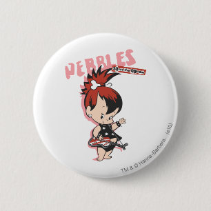 PEBBLES™ Rock Star 6 Cm Round Badge