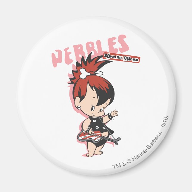 PEBBLES™ Rock Star Magnet (Front)
