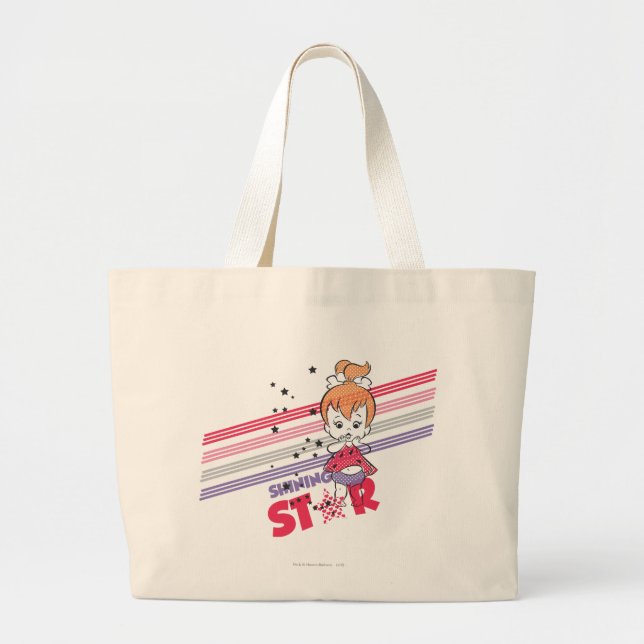 PEBBLES™ Shining Stars Large Tote Bag (Front)