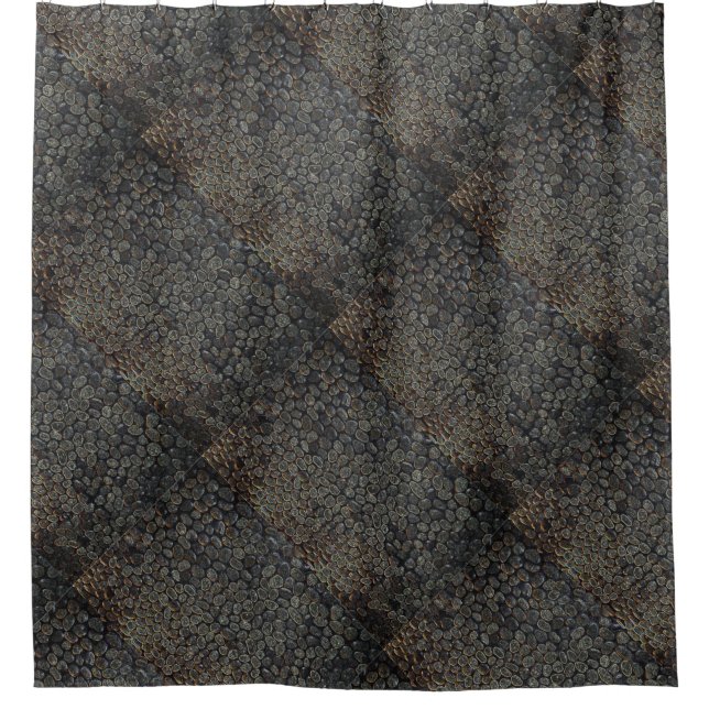 Pebbles Shower Curtain (Front)
