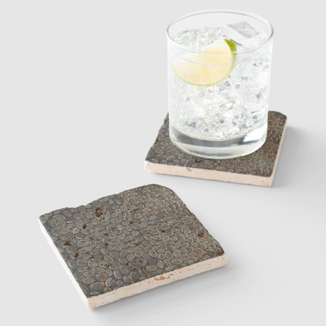 Pebbles Stone Coaster (Side)