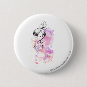 PEBBLES™ Watercolor Sketch 6 Cm Round Badge