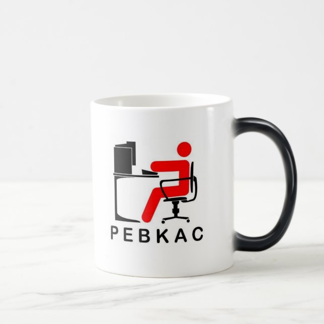 PEBKAC Mug (Right)