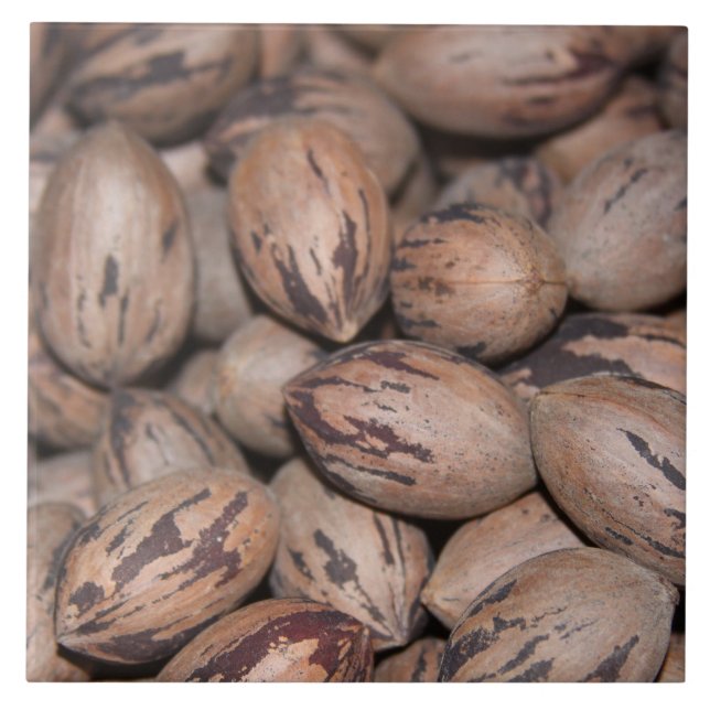 Pecan Ceramic Tile (Front)