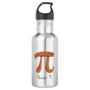 Pecan Pi Symbol Cute Math Teacher Gift 532 Ml Water Bottle