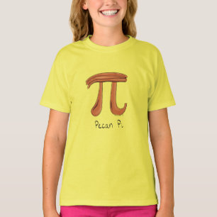 Pecan Pi Symbol Cute Math Teacher Gift T-Shirt