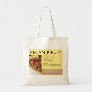 Pecan Pie Recipe Regional Cuisine Tote Bag
