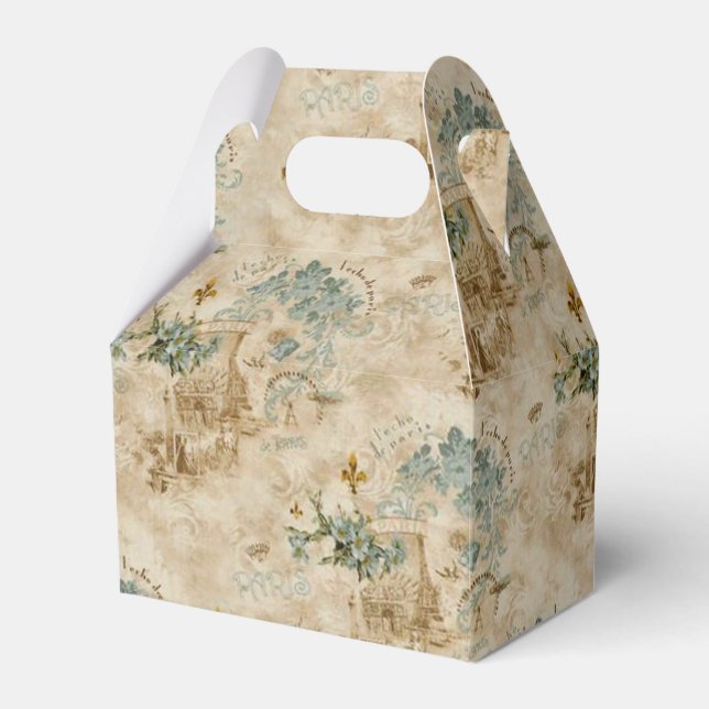 Pecho de Paris Favour Box (Front Side)