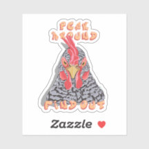 Peck Around Find Out—chicken pecking order