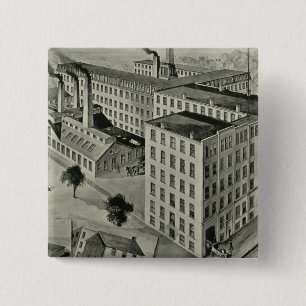 Peck Bros & Co 15 Cm Square Badge