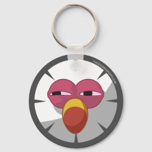 Peck Face Keychain