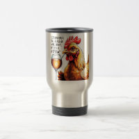 Pecked in the Head Chicken Mug