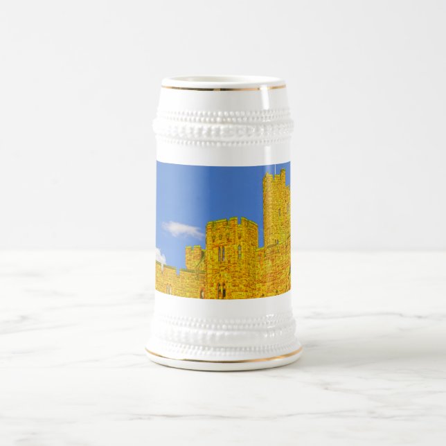 Peckforton Castle in Tarporley, Cheshire Beer Stein (Center)