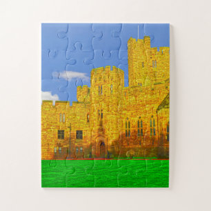 Peckforton Castle in Tarporley, Cheshire Jigsaw Puzzle