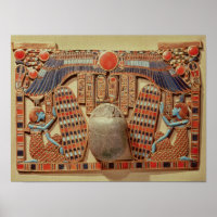 Pectoral decorated with the winged scarab