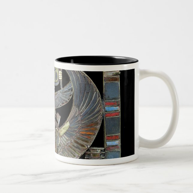 Pectoral of Ramesses II  New Kingdom Two-Tone Coffee Mug (Right)