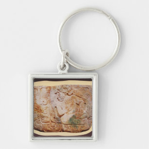 Pectoral of the King and a courtier from Tikal Key Ring