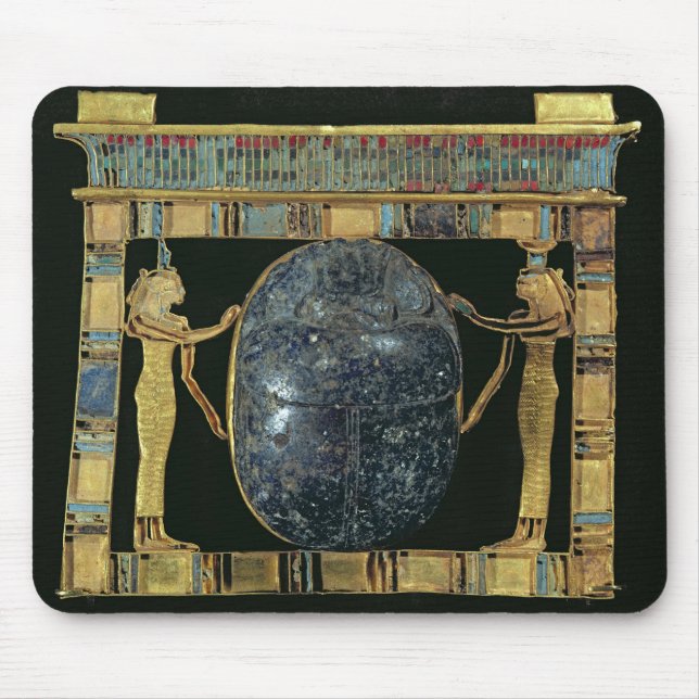 Pectoral of the vizier, Paser, with scarab Mouse Pad (Front)