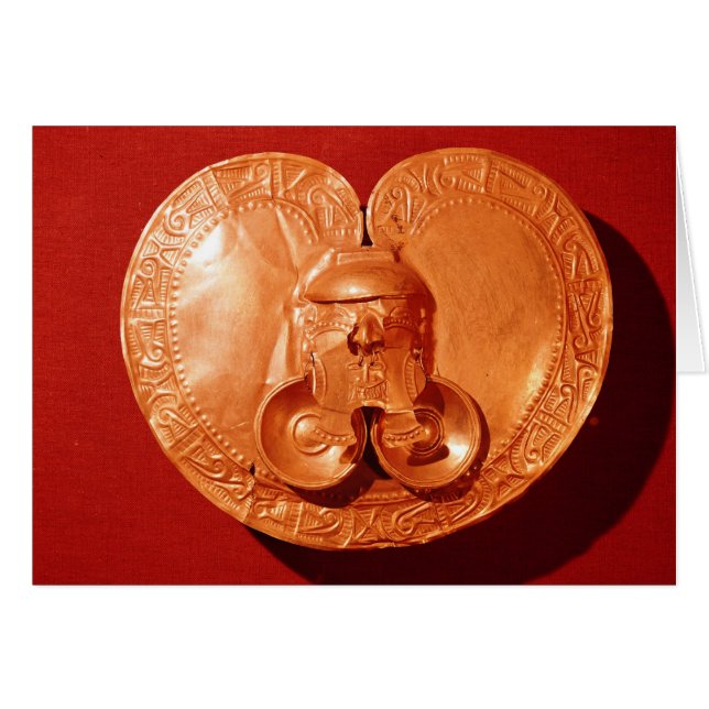 Pectoral with a human face (Front Horizontal)