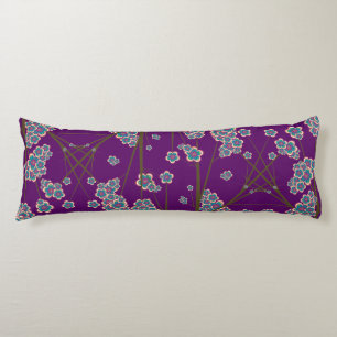 Peculiar Branches Amethyst Body Pillow