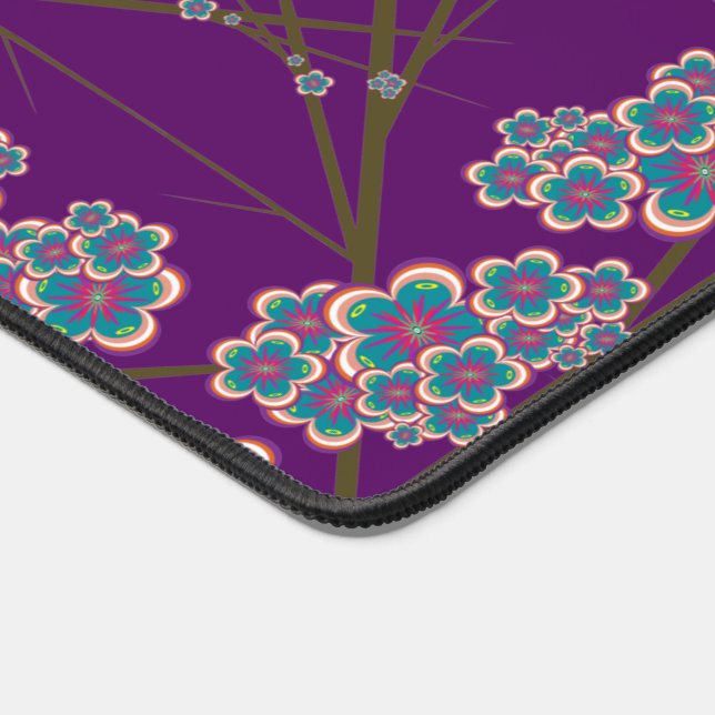 Peculiar Branches Amethyst Desk Mat (Corner)