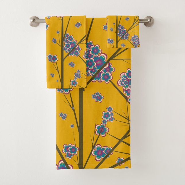 Peculiar Branches Bath Towel Set (Insitu)