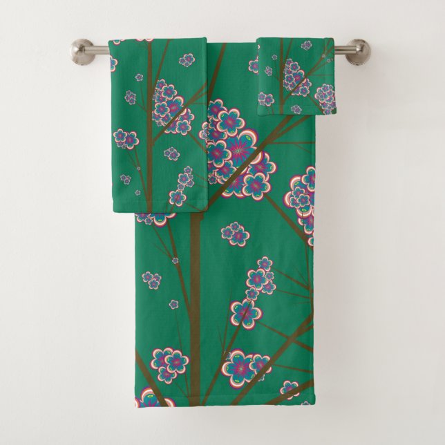 Peculiar Branches Bath Towel Set (Insitu)