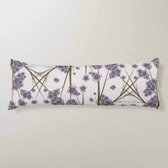 Peculiar Branches Body Pillow (Front)