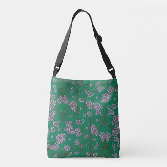 Peculiar Branches Crossbody Bag (2 Sizes) (Back)