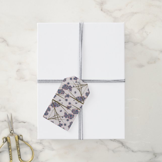 Peculiar Branches Gift Tag (With Twine)