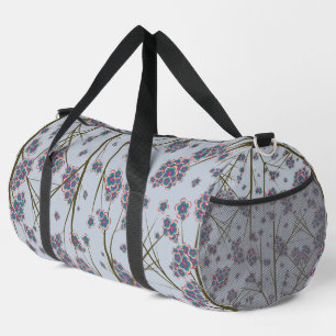 Peculiar Branches Sky Large Duffel Bag