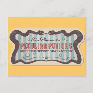 Peculiar Potions Postcard