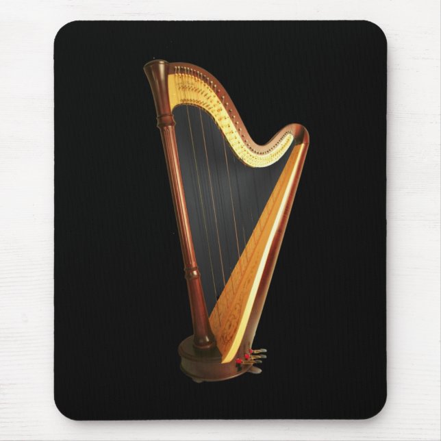 Pedal Harp Mouse Pad (Front)
