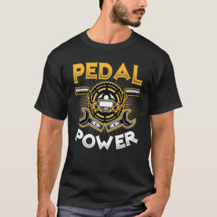 Pedal Power Anti Ebike Bicycle Cycling T-Shirt