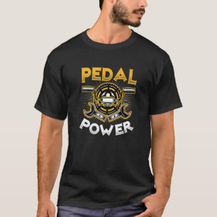 Pedal Power Anti Ebike Bicycle Cycling T-Shirt