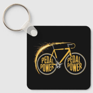 Pedal Power Key Ring