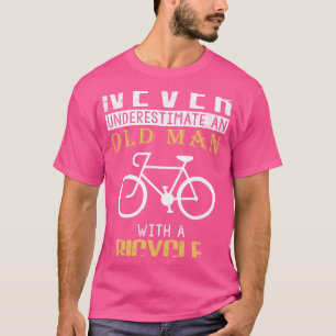 Pedal Power Wit: Old Man Cyclist Tee, Perfect for T-Shirt