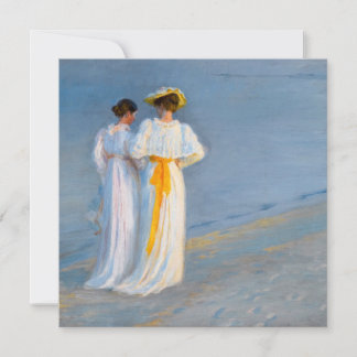 Peder Severin Kroyer - Anna Ancher & Marie Kroyer Invitation