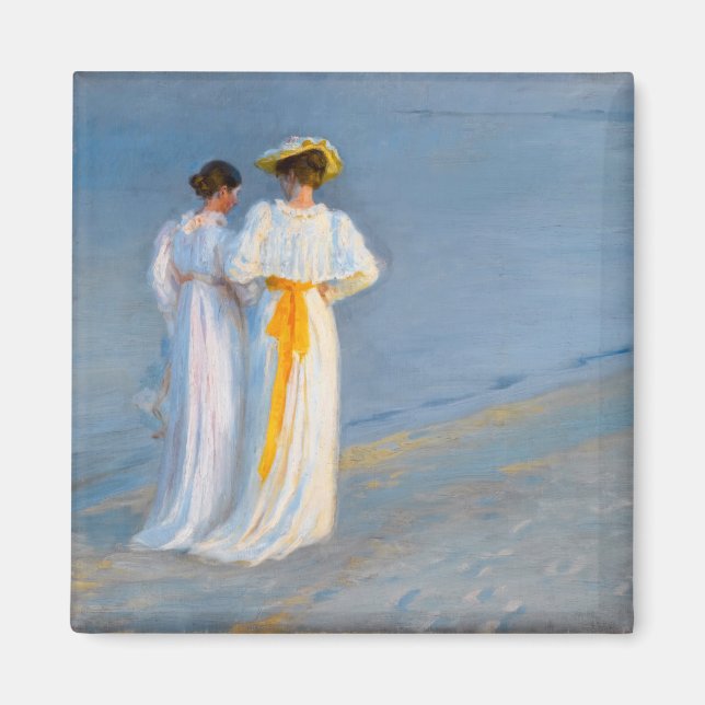 Peder Severin Kroyer - Anna Ancher & Marie Kroyer Magnet (Front)
