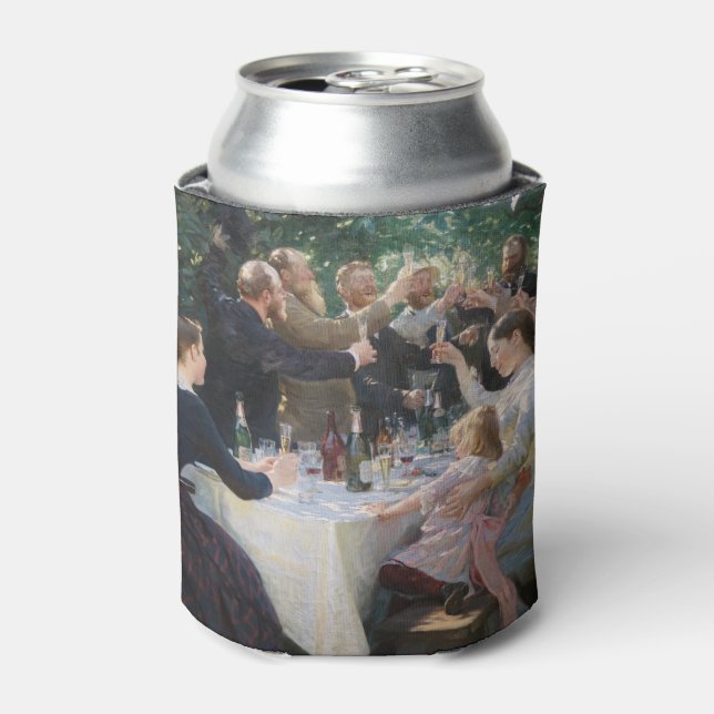 Peder Severin Kroyer - Hip, Hip, Hurrah! Can Cooler (Can Front)