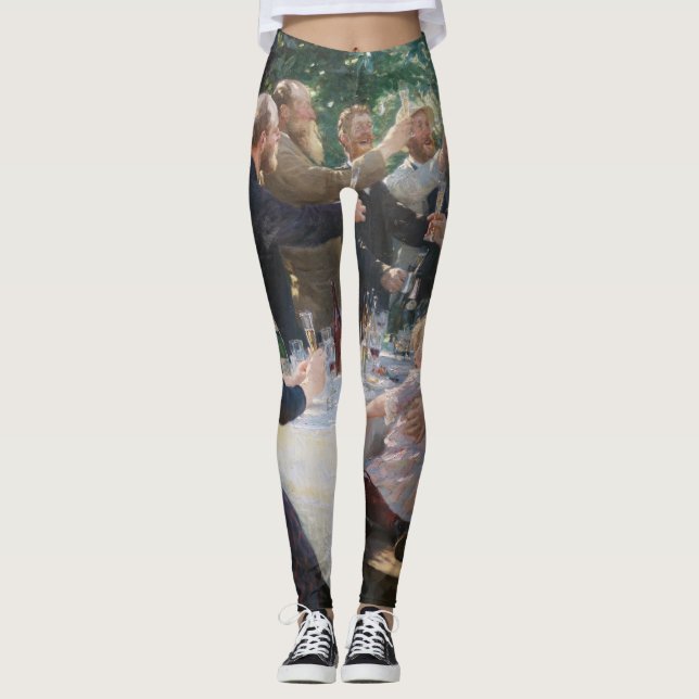 Peder Severin Kroyer - Hip, Hip, Hurrah! Leggings (Front)