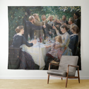 Peder Severin Kroyer - Hip, Hip, Hurrah! Tapestry