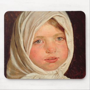 Peder Severin Kroyer - Little girl from Hornbaek Mouse Pad
